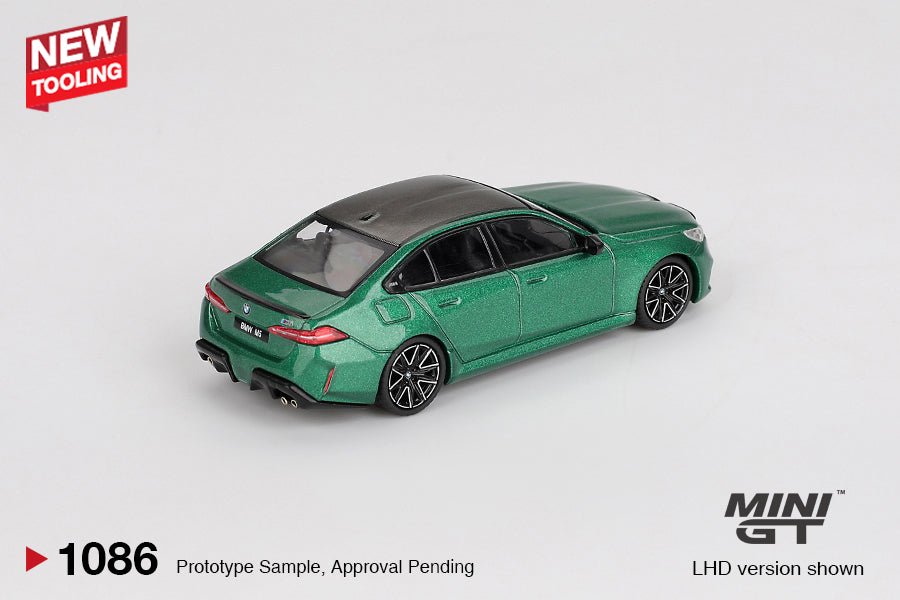 Mini GT BMW M5 Isle of Man Green Metallic 1:64 - MGT01086-R