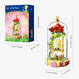 Pantasy Le Petit Prince™ Rose Swing 234 pcs Brick Model Kit 86322
