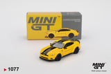 Mini GT LB★WORKS FORD MUSTANG Triple Yellow 1:64 - MGT01077-R