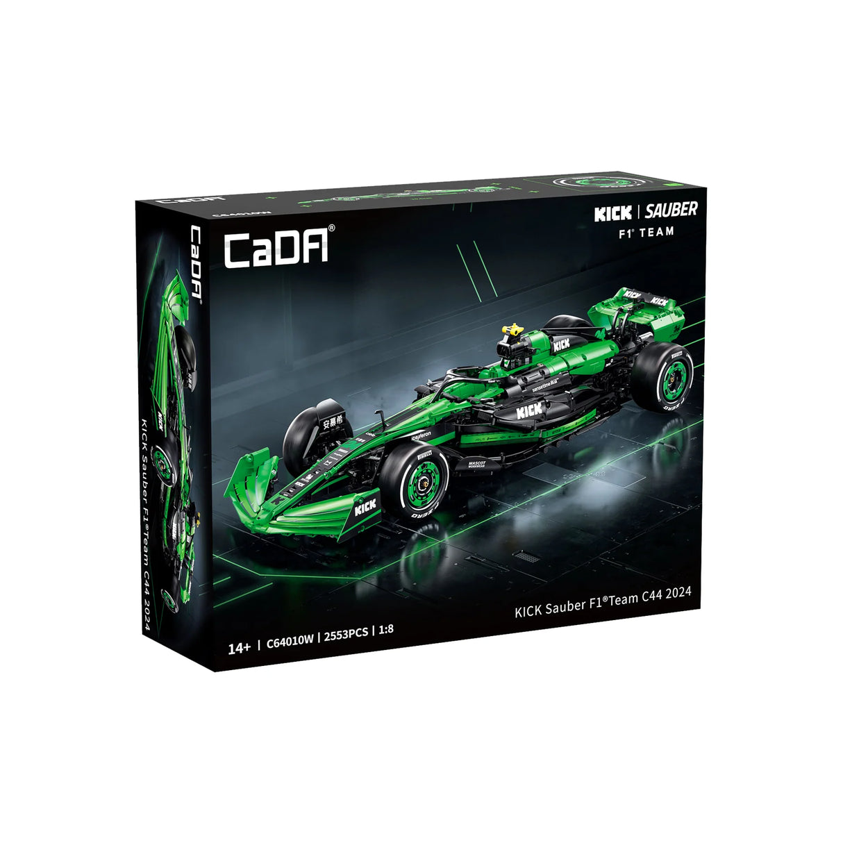 Ultimate F1 Bundle - CaDA BWT Alpine A525 and Kick Sauber C44 1:8
