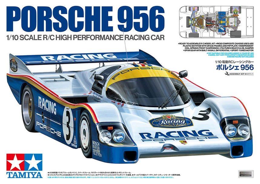 Tamiya RC Porsche 956 (1983) Limited Edition - Item #47508