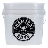 Chemical Guys Classic White Detailing Bucket with Cosmetic Defects (4.5 Gal)