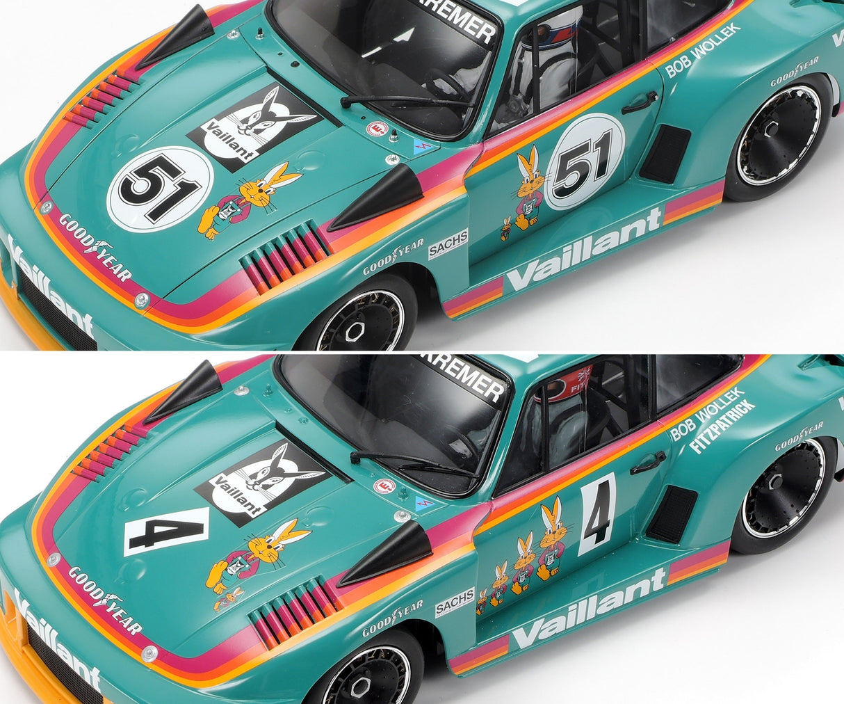 Tamiya Porsche 935 Vaillant 1/20 Model Kit - Item #20071