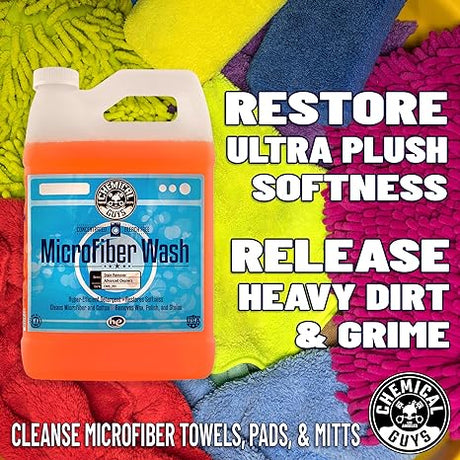 Chemical Guys Microfibre Wash Cleaning Detergent Concentrate