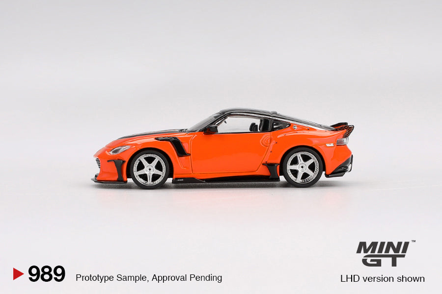 Mini GT Nissan Z VeilSide FFZ400 Orange RHD 1:64 - MGT00989-R