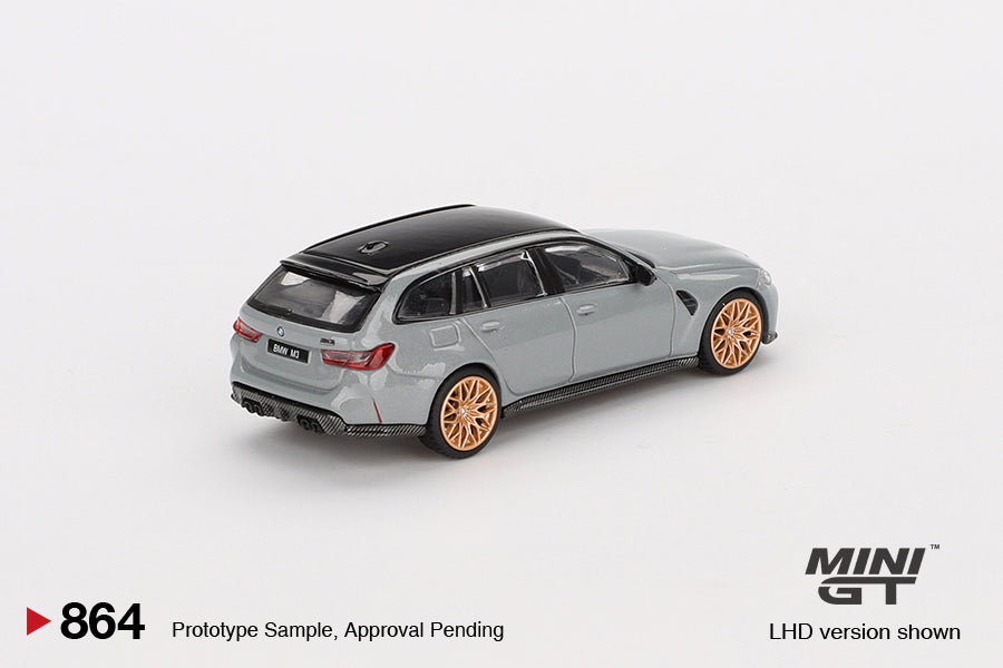 Mini GT BMW M3 Competition Touring Brooklyn Grey RHD - MGT00864-R