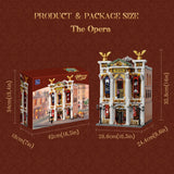 Pantasy The Opera Building 3518 pcs Brick Model Kit 85019