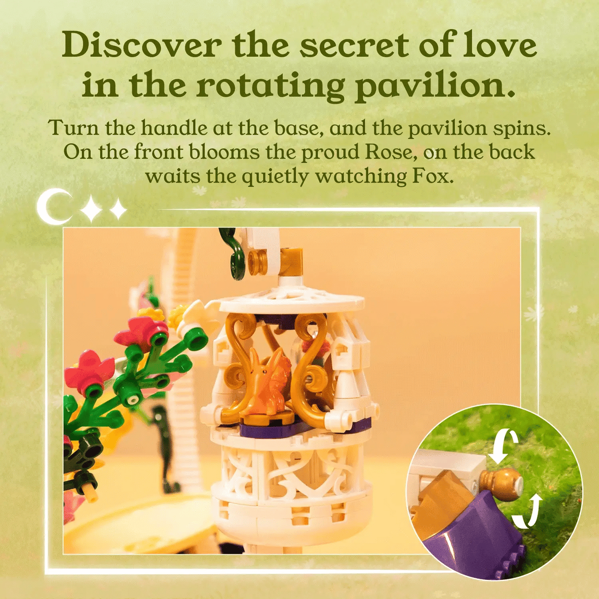 Pantasy Le Petit Prince™ Starry Garden 300 pcs Brick Model Kit 86336