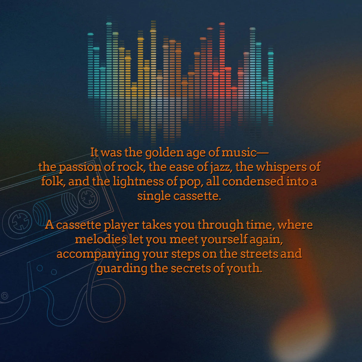 Pantasy Retro Tape Cassette Player 569 pcs Brick Model Kit 85039