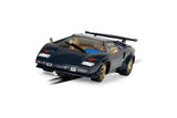Scalextric Lamborghini Countach - Blue + Gold C4411