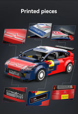CaDA Citroen C4 WRC 1:24 296 Pieces Brick Model Kit C55033W