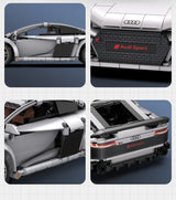 CaDA Audi R8 Coupe 1:14 536 Pieces Brick Model Kit C57012W