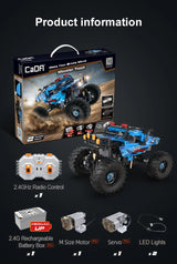 CaDA Monster Climbing Car 1:12 699 Pieces Brick Model Kit C61008W