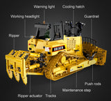 CaDA RC Heavy Bulldozer 1:16 2826 Pieces Brick Model Kit C61056W