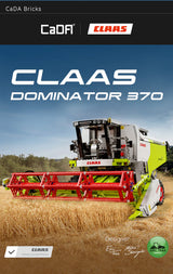 CaDA Master CLAAS Dominator 370 Combine Harvester 1:17 4567 Pieces Brick Model Kit C61508W