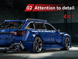 CaDA Master Audi RS6 Avant C8 (2019) 1:8 4663 Pieces Brick Model Kit C61515W