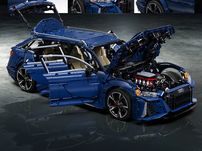 CaDA Master Audi RS6 Avant C8 (2019) 1:8 4663 Pieces Brick Model Kit C61515W