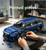 CaDA Master Audi RS6 Avant C8 (2019) 1:8 4663 Pieces Brick Model Kit C61515W