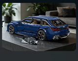 CaDA Master Audi RS6 Avant C8 (2019) 1:8 4663 Pieces Brick Model Kit C61515W