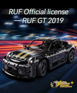 CaDA RUF GT 2019 1:10 1655 Pieces Brick Model Kit C63006W