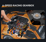 CaDA Mercedes-AMG GT3 1:8 5466 Pieces Brick Model Kit C64008W