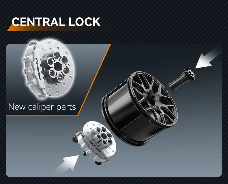 CaDA Mercedes-AMG GT3 1:8 5466 Pieces Brick Model Kit C64008W