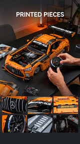 CaDA Mercedes-AMG GT3 1:8 5466 Pieces Brick Model Kit C64008W