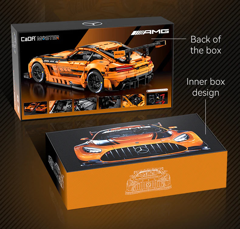 CaDA Mercedes-AMG GT3 1:8 5466 Pieces Brick Model Kit C64008W