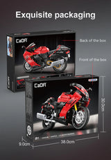 CaDA Suzuki Hayabusa Motorbike 1:6 1043 Pieces Brick Model Kit C64051W