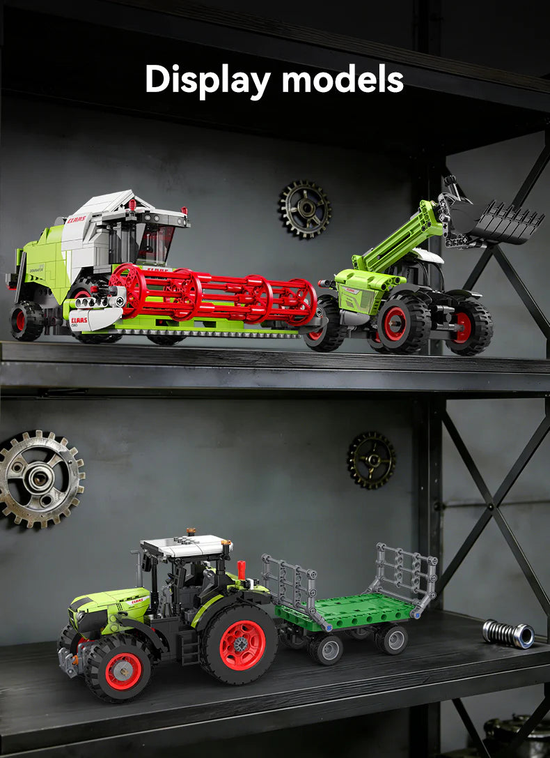 CaDA CLAAS Arion 660 Farm Tractor 448 Pieces Brick Model Kit C65015W