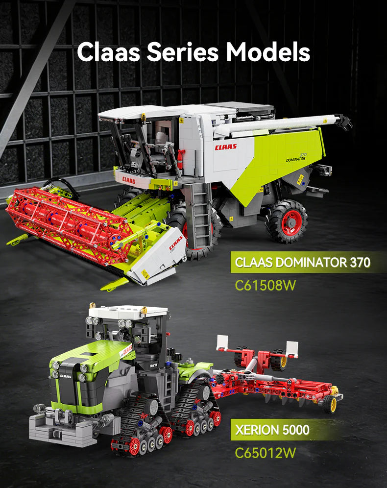 CaDA CLAAS Scorpion 756 Farm Telehandler 401 Pieces Brick Model Kit C65016W