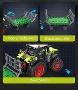 CaDA CLAAS Arion 660 Farm Tractor 448 Pieces Brick Model Kit C65015W