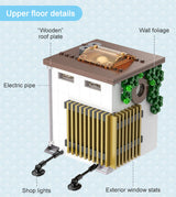 CaDA Japanese Steamed Bun Shop 1108 pcs Brick Model Kit C66006W