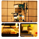 CaDA Japanese Steamed Bun Shop 1108 pcs Brick Model Kit C66006W