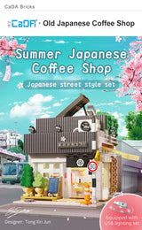 CaDA Japanese Summer Coffee House 1116 pcs Brick Model Kit C66007W