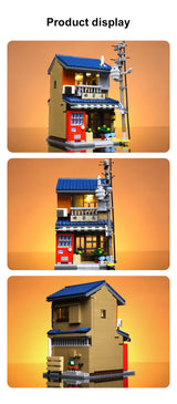 CaDA Japanese Kissaten Tea Shop 1200 pcs Brick Model Kit C66010W