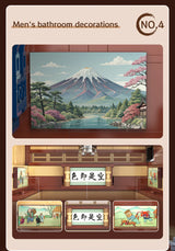 CaDA Japanese Sento Bathhouse 1249 pcs Brick Model Kit C66012W