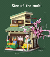 CaDA Kitty's Japanese Grocery Store 921 pcs Brick Model Kit C66015W