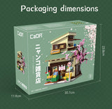 CaDA Kitty's Japanese Grocery Store 921 pcs Brick Model Kit C66015W
