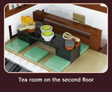 CaDA Japanese Corner Yakitori Izakaya Restaurant Bar 1195 pcs Brick Model Kit C66019W