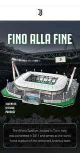 CaDA Juventus Allianz Stadium - Official License - 3638 Pieces Brick Model Kit C66021W