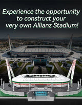 CaDA Juventus Allianz Stadium - Official License - 3638 Pieces Brick Model Kit C66021W