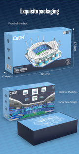 CaDA Manchester City Etihad Stadium - Official License - 4473 Pieces Brick Model Kit C66022W