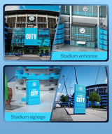 CaDA Manchester City Etihad Stadium - Official License - 4473 Pieces Brick Model Kit C66022W