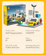 CaDA Shell Charging Station 305 Pieces Brick Model Kit C66029W
