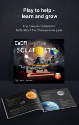 CaDA The Solar System 865 Pieces Brick Model Kit C71004W