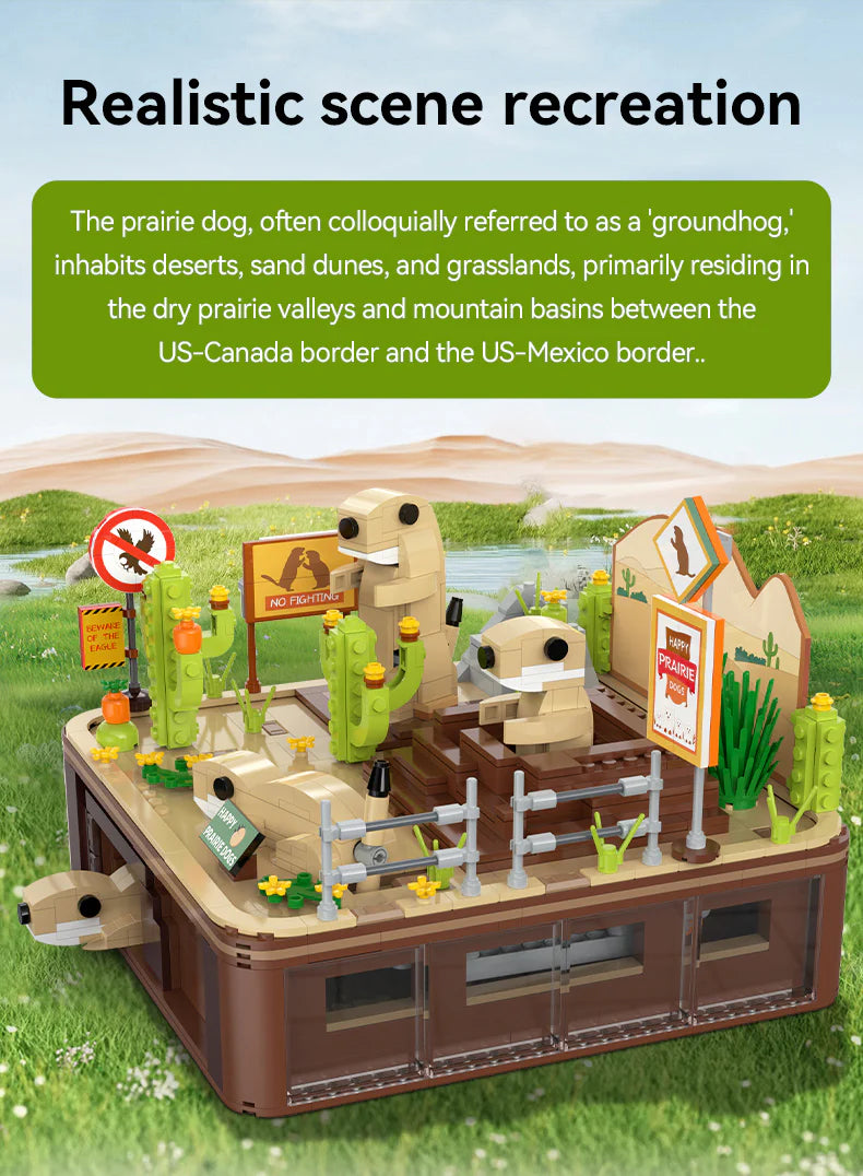 CaDA Master Steam Series - Prairie Dogs Kinetic C71008W