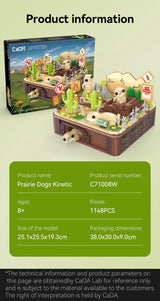 CaDA Master Steam Series - Prairie Dogs Kinetic C71008W