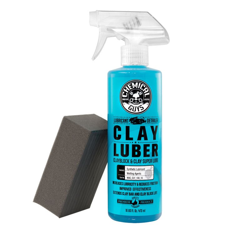 Chemical Guys Clay Block Surface Cleaner & Clay Luber 16oz Kit