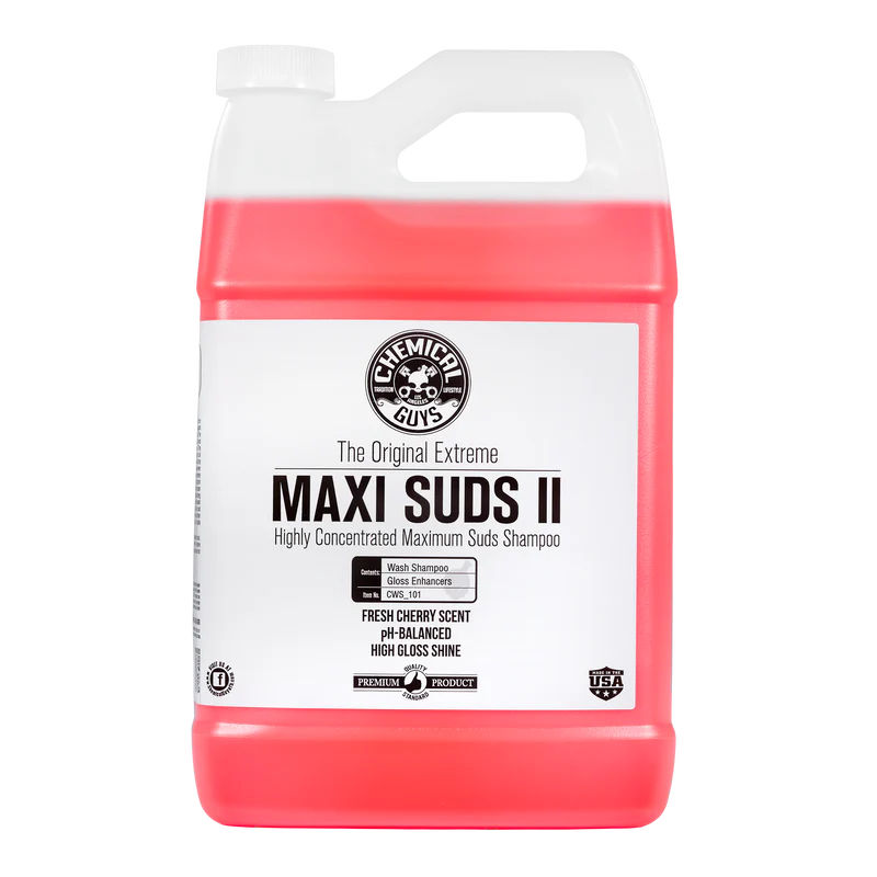 Chemical Guys Maxi Suds II High Foam Maintenance Shampoo & Gloss Booster
